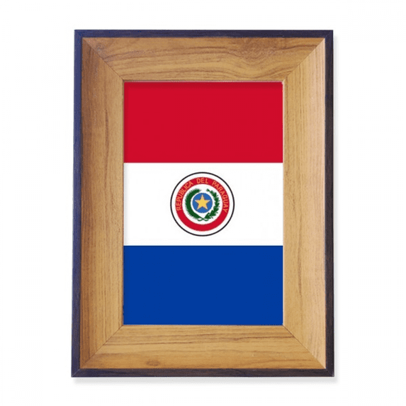 paraguay national flag south amecountry photo frame exhibition display art desktop painting