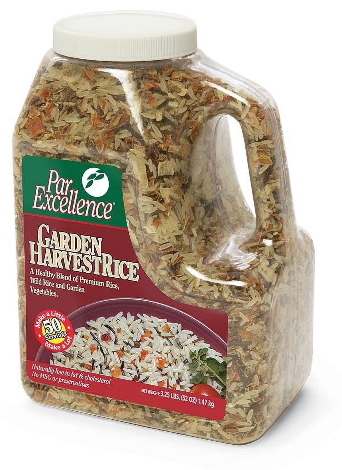 parexcellence garden harvest rice, 3.25lbs