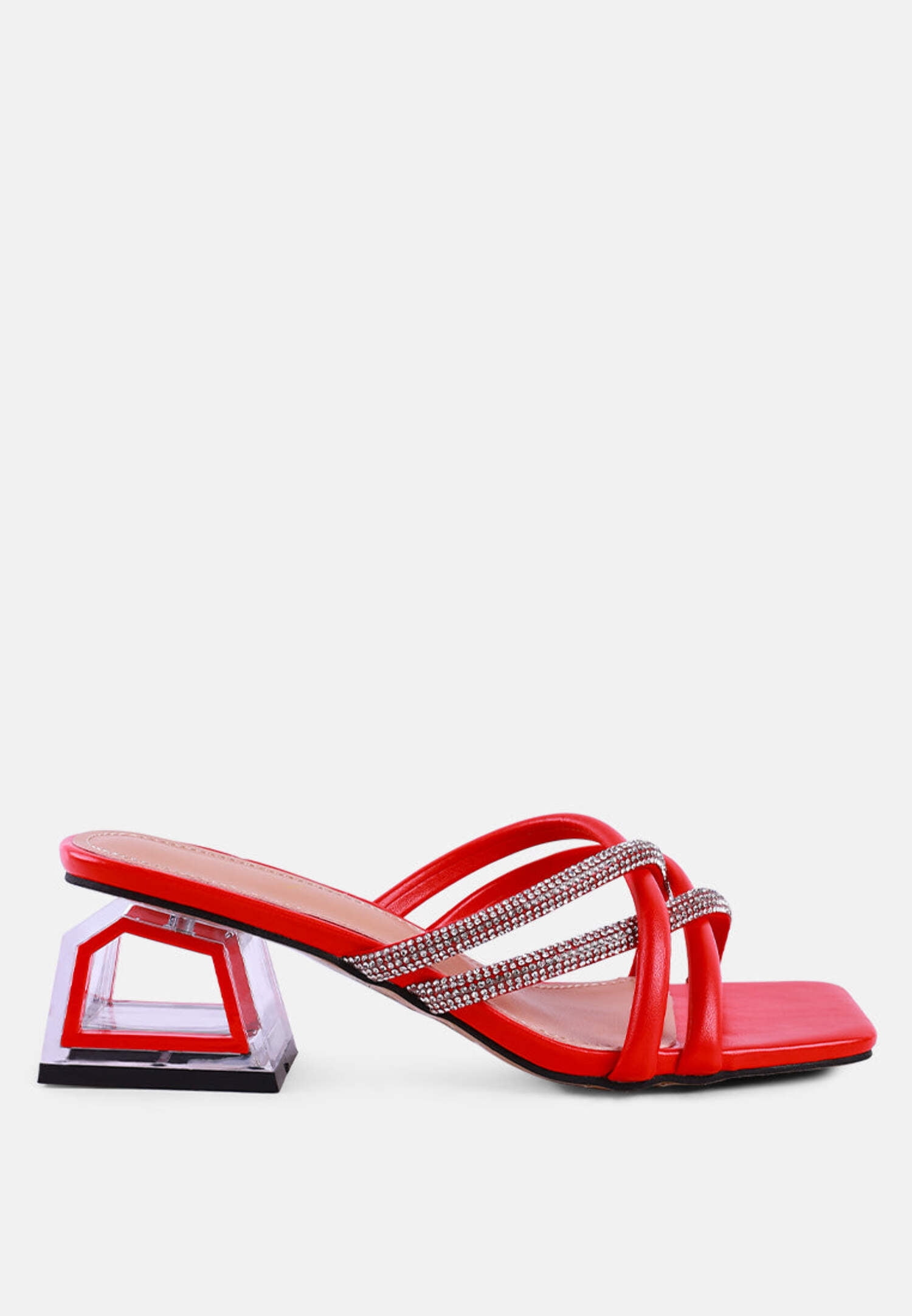 Fashionable Rhinestone Elegant French Buckle Sandals main image 0