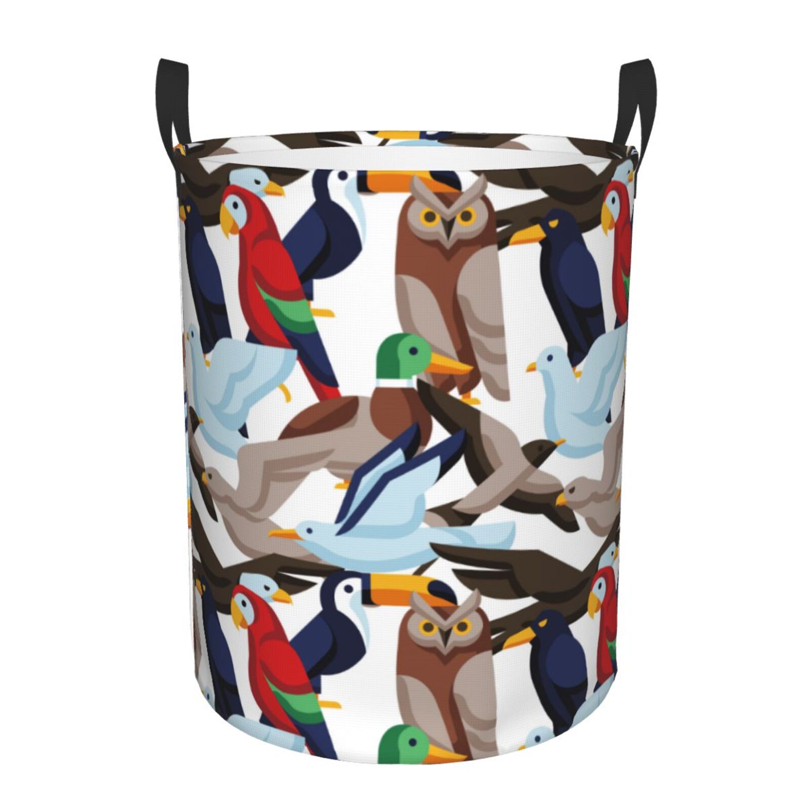 Foruidea Owl Laundry Basket - Collapsible Clothes Hamper, Waterproof Oxford Fabric, 2 Sizes - View #12