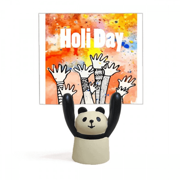 partner party festival celebration Memo Holder Cartoon Animal Panda Stand Decoration