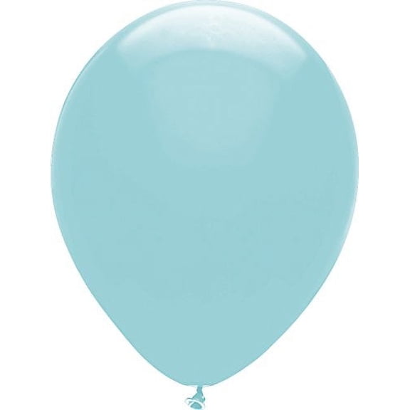 partymate 12" Aquamarine Round Latex Balloons 15ct
