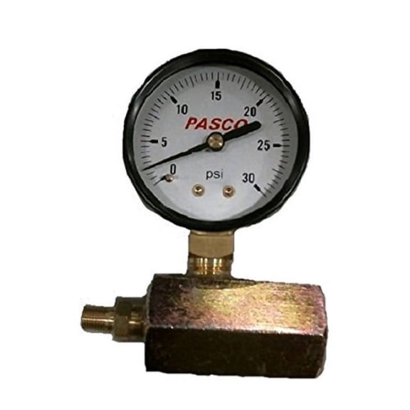 pasco 1427 30-pound gas test gauge assembly