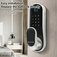 thumbnail image 1 of password,Door Lock Remote Operation WifiApp Remote LockApp Lock 30-60mm Office And 2 Door With 2 And Wifi Smart Lock Handle With 2 Office Bedroom Door Smart Lock 30-60mm, 1 of 7