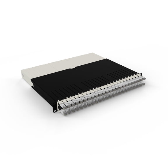 Patchbox.one 8RU STP Network Rack Cable Management Cassette, White