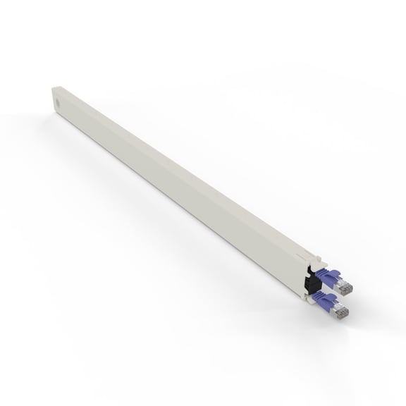 PATCHBOX.one 30RU STP Cable Management Cassette for Network & Server Racks, Violet