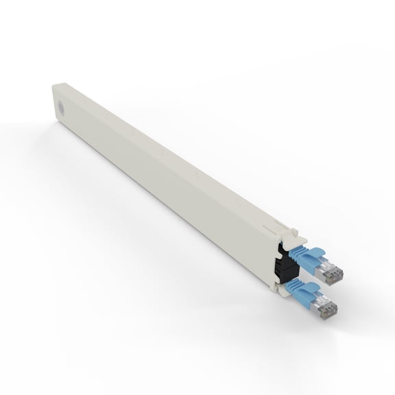 Patchbox.one 8RU STP Network Rack Cable Management Cassette, Blue
