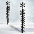 thumbnail image 1 of pathside 35 inch Snow Gauge Outdoor, Metal Snow Measuring Stick, Snowflake Iron Art Snow, Thicken Upgraded Windproof Snowfall Measuring Gauge Snow Ruler for Yard, Lawn, Garden, Christmas, 1 of 6
