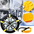 thumbnail image 1 of pathside 4PCS Snow Tire Chains for Car, Reusable Anti Snow Chains Automobile Tire Snow Chain Universal Thickened Winter Snow Chain for Winter Driving & Muddy Road, 1 of 6