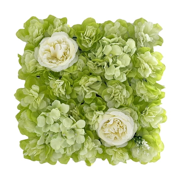 pathside Artificial Flowers for Outdoors Simulation Flower Wall Wedding Decoration Artificial Flowers Rose Wall Flowers Wedding Flowers Suitable for Multi-scene Wedding Flower Wall Decor, Light green
