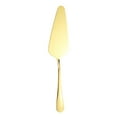 thumbnail image 1 of pathside Cake Pie Server Flatware Pie Server Stainless Steel Cake Pizza Dessert CutterTart Dessert Slicer with Serrated Edgesfor Kitchen, Restaurants, Wedding, Birthdays and Parties, Gold, 1 of 4