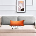 thumbnail image 1 of pathside Cooling Body Pillow for Adults, Memory Foam Body Pillow with Zippered, Adjustable Fluffy Body Pillows for Adults 23.62in Orange (Contain Pillowcase + Pillow), 1 of 6