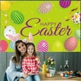 thumbnail image 1 of pathside Easter Backdrop,Happy Easter Banner, Easter Banners Decorative Photos Backgrounds Easter Decorations Activities Outdoor Party Supplies Easter Decorations for the Home Yard Party Supplies, 1 of 6