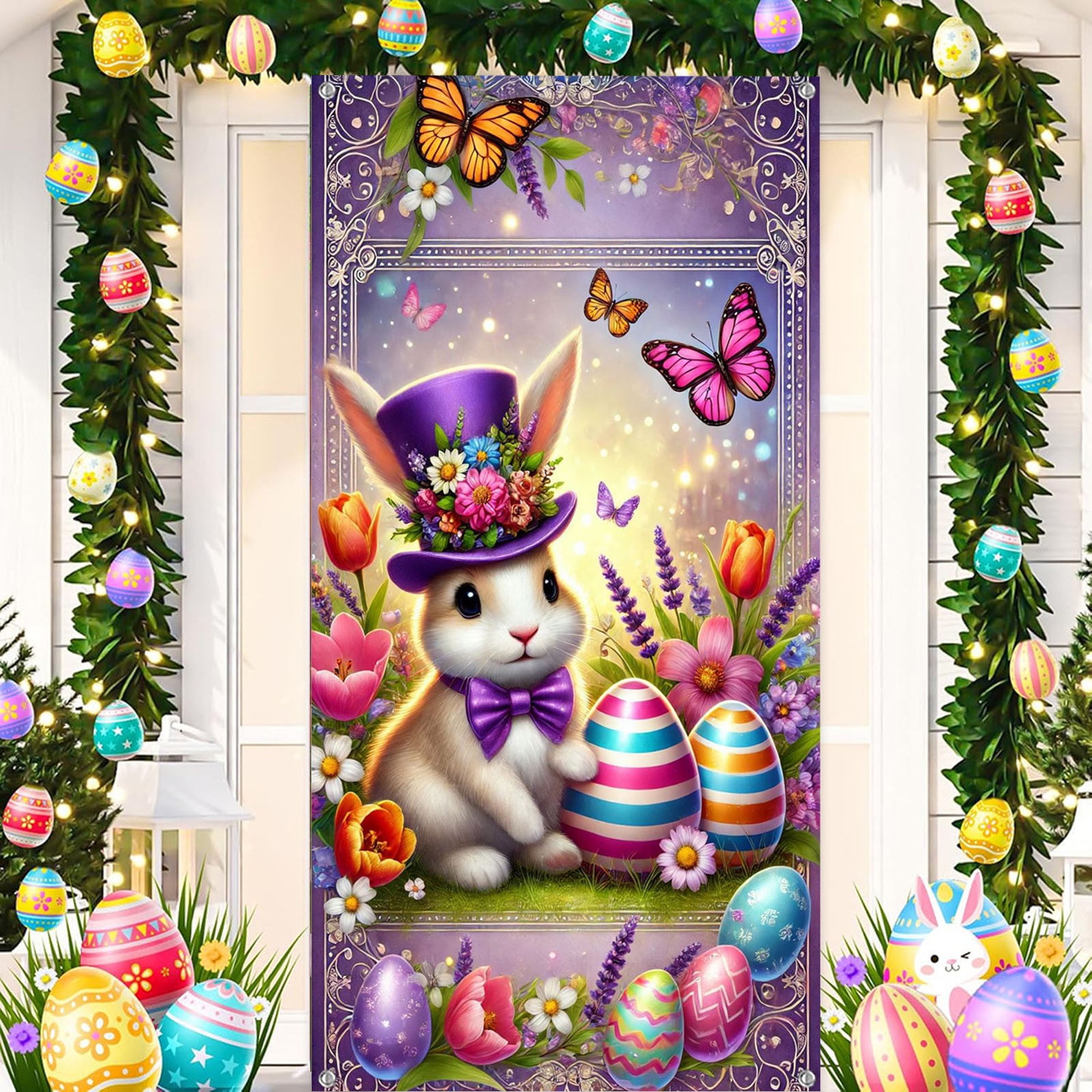 Carnival Front Door Party Banner Decoration,Holidays Cartoon