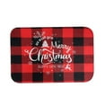 thumbnail image 1 of pathside Merry Christmas Washable Indoor/Outdoor Rug, Christmas Door Mat Non-slip Living Room Kitchen Outdoor Mat 16x24in, 1 of 5