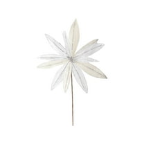 Fake Flowers in Vase Silk Artificial Navy Blue Flowers Arrangements with Glass Vase for Dinning Coffee Table Centerpieces Home Kitchen Farmhouse Wedding Decor