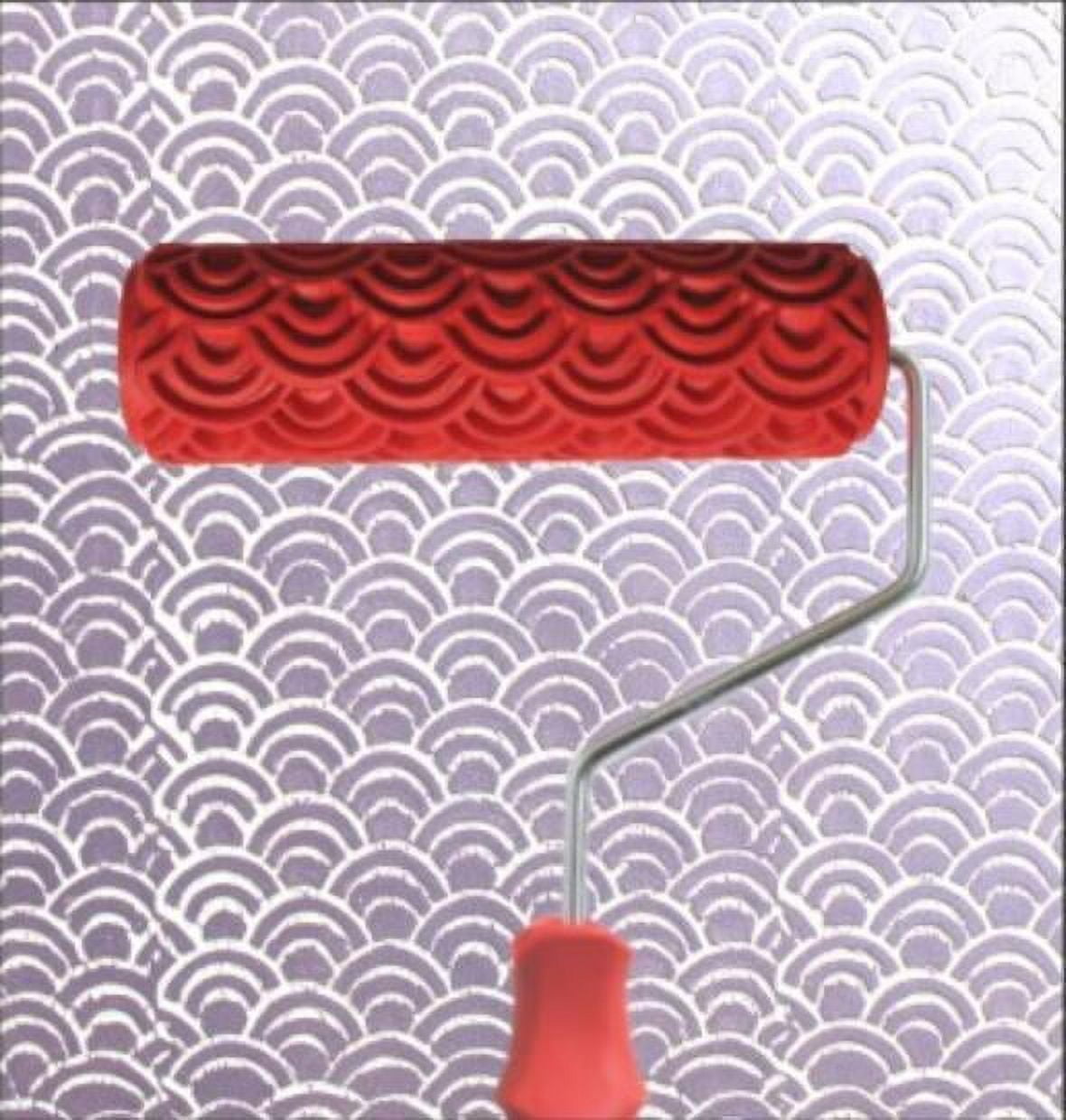 pattern paint roller Textured Paint Roller Embossing Texture Roller