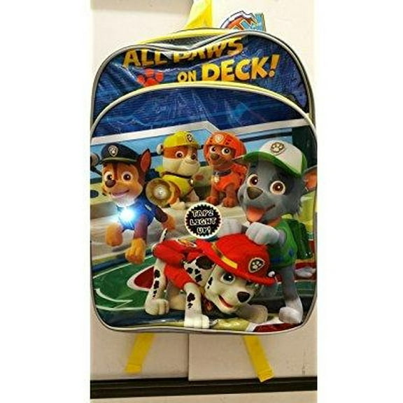 paw patrol 16 inches backpack - brand new - licensed product