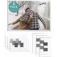 thumbnail image 1 of pbf 3-Pack 5x7 & 3-Pack 7x5 Magnetic Picture Frames for Refrigerator | Clear Magnetic Acrylic Frames | Magnetic Photo Holders for Fridge, Locker, Photo Board, Art Display, Sign Holder, 1 of 6