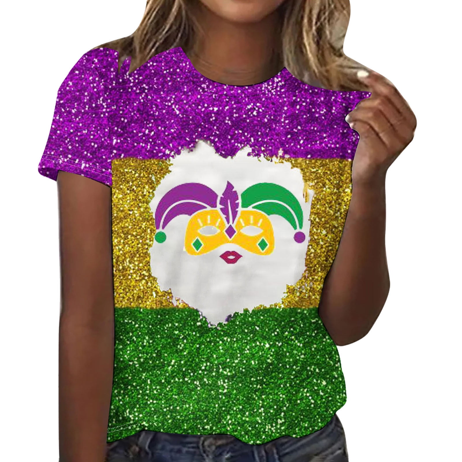 mardi gras shirts for women