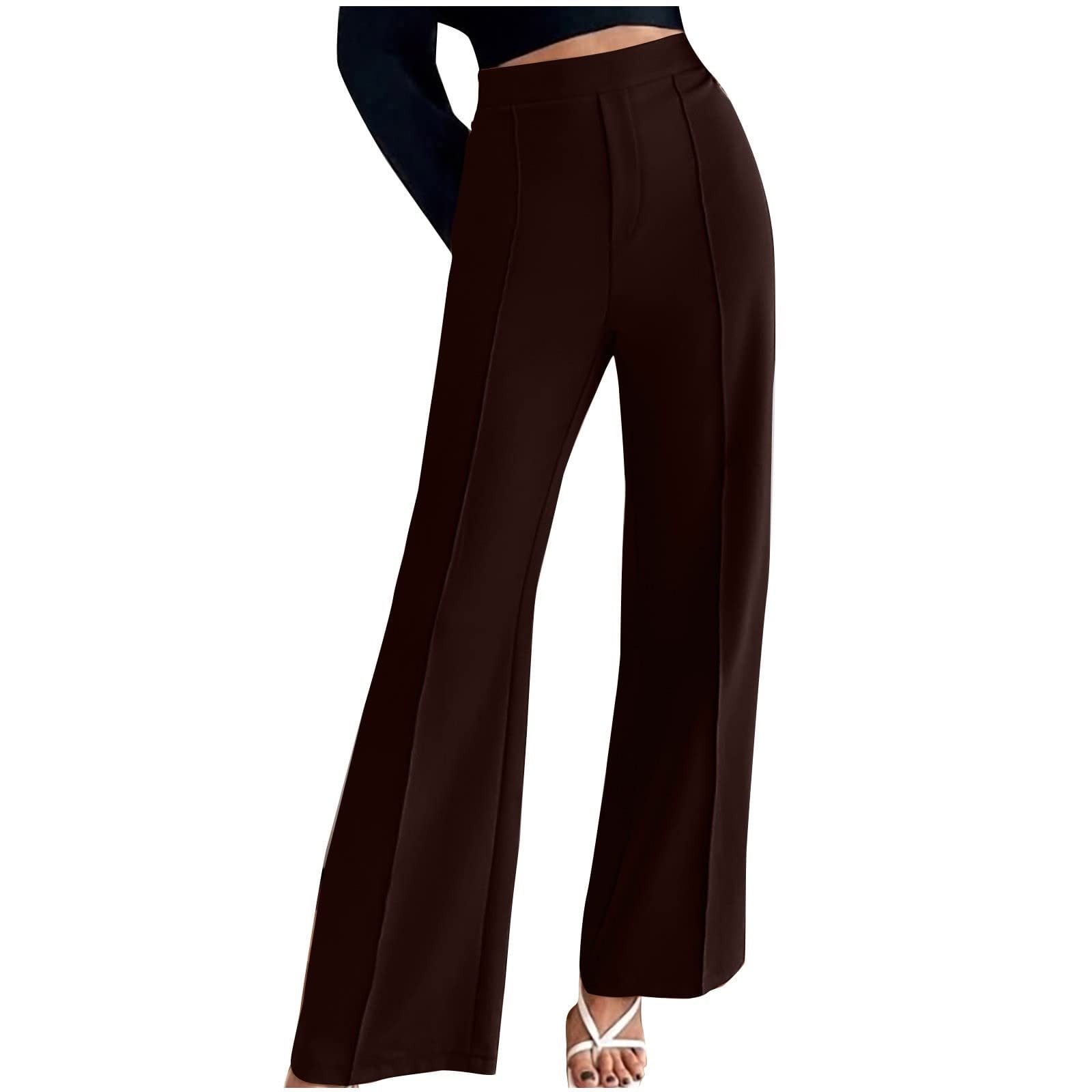 pbnbp Women's High Waist Dress Pants with Pockets Plus Suze Stretch ...
