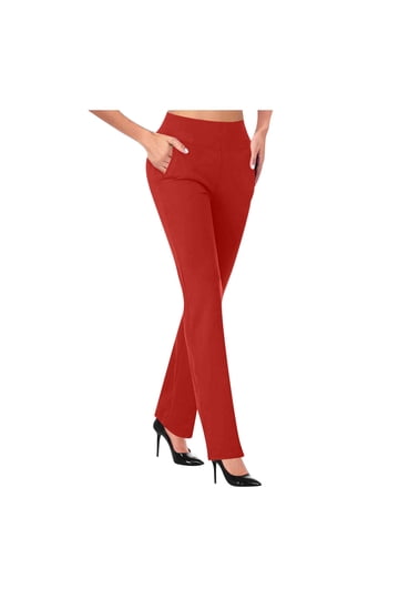 chinese dress ladies Freedom Flex Slim Straight Leg Dress Pants for Tall Women in Navy 2 / Tall / Navy main image 1
