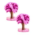 thumbnail image 1 of pdqouc 2 PCS Paper Tree Boys Gift Novelty Growing Gift Xmas Toy Girls Magic Paper Tree Blossom Large Cherry Blossom Tree Christmas Tree Home DIY Kids Gifts, 1 of 1