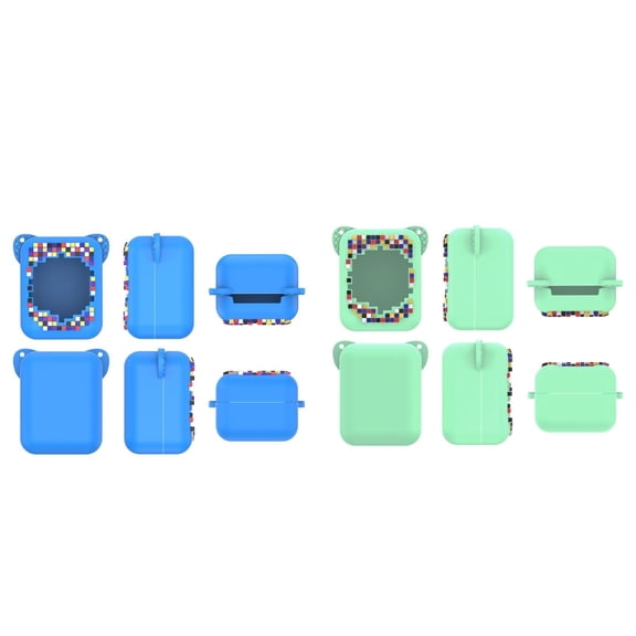 pdqouc 2Pcs Bitzee Interactive Toy Digital Pet Bisling Electronic Pet Machine Silicone Protective Case