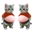 thumbnail image 1 of pdqouc 3D Cute C at Belly Sticker, Soft Silicone Anti-Collision Decal, Protective Ornament for Phones and Cars, Also Helps with StressRelief, 1 of 8