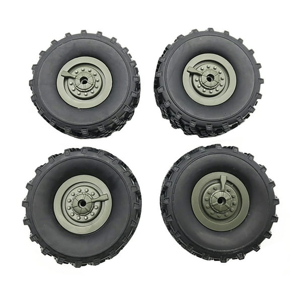 pdqouc 4PCS Wheels Spare Parts for WPL B36 1/16 Remote Control Car Kids Boys Men Perfect Cool Gifts Car Accessories