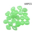 thumbnail image 1 of pdqouc 50pcs Garden Pebbles Glow Stones Rocks Luminous Pebbles for Walkways Outdoor Decor for Walkways Driveway Yard Grass Fish Tank Halloween Decoration, 1 of 4