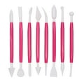 thumbnail image 1 of pdqouc 8PCS Plastic Fondant Sculpture Pen K nife Tools Cake Decorating Hand Tools Pottery Sculpting Modeling Tools for Cake Flower Sculpture Pottery, 1 of 5