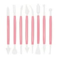 thumbnail image 1 of pdqouc 8PCS Plastic Fondant Sculpture Pen K nife Tools Cake Decorating Hand Tools Pottery Sculpting Modeling Tools for Cake Flower Sculpture Pottery, 1 of 5