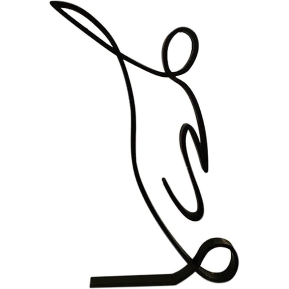 pdqouc Abstract Face Metal Lines Figure Metal Minimalism Modern Movement Art Wall Decoration Abstract Lineart Art Figures Decoration Wall Bathroom Living Room Bedroom Background Wall Dec