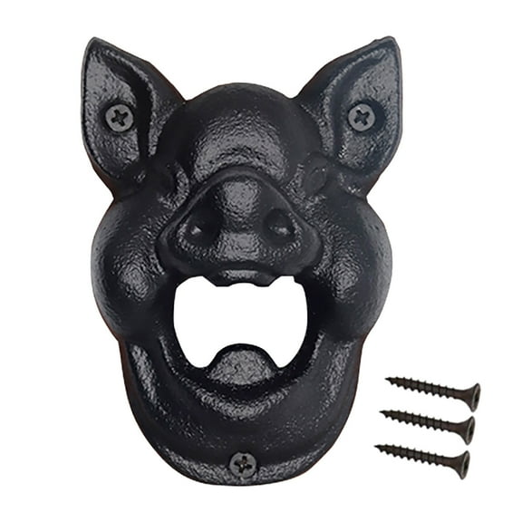 pdqouc Bottle Opener Wall Mounted Home Sculpture, Home Decoration, Corkscrew Creative Fun Bar Party Supplies Drink Bottle Open Tools