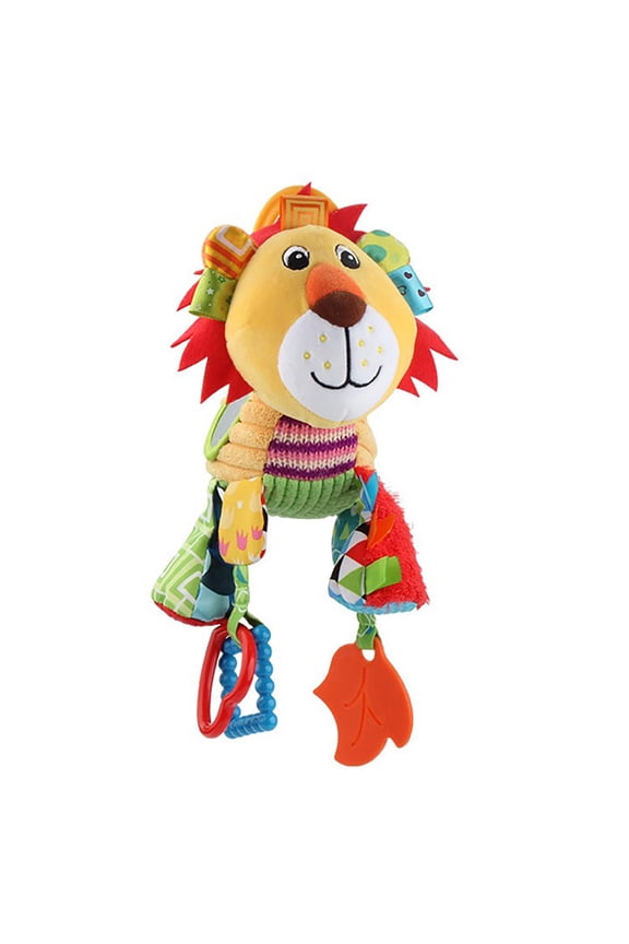 Cartoon Animal Music Pull Bell Octave Pull Piano Toddler Baby Plush Toys Colorful And Bright Soft and Cute Shower Gifts Clearance