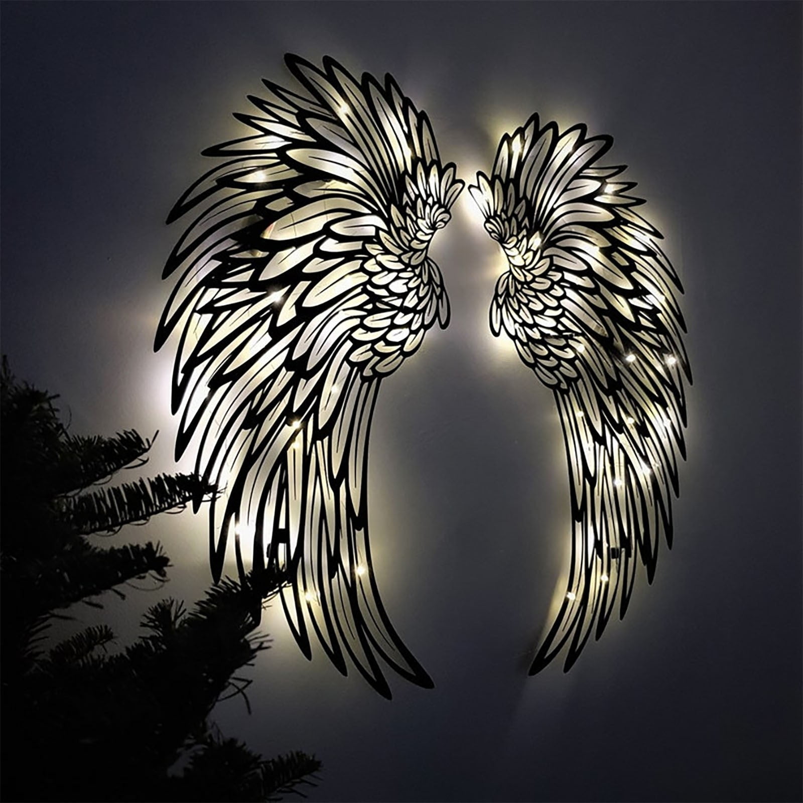 3D Wall Art With LED Lights - Modern Mountain Landscape Acrylic Decor For Living Room, Bedroom, Office