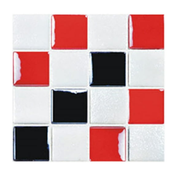 pdqouc 10pcs 3D Tile Stickers DIY Waterproof Self-Adhesive Wall Stickers for Interior Wall Decor, Bathroom, Home Decoration