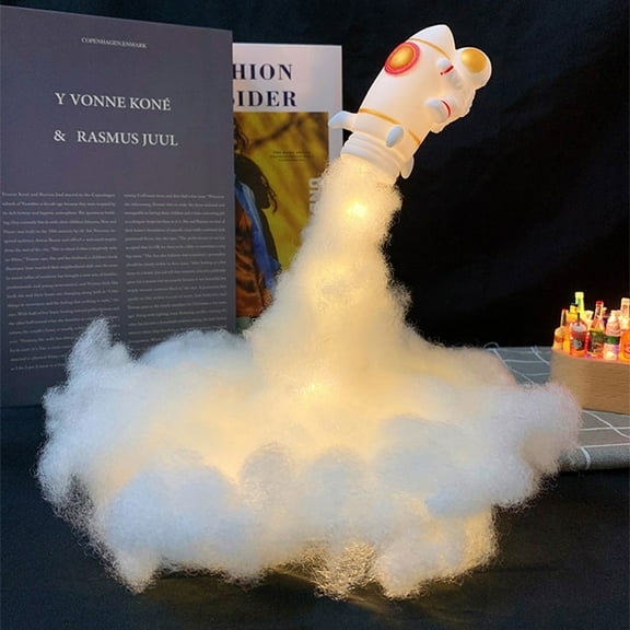 pdqouc Clearance DIY Rocket Night Light for Kids, Boys Room Decor, Kids Bedroom Night Light, 4 5 6 7 8 10 Year Old Boy Birthday Gift Ideas, Kids Room Decor Aesthetic, Kids Lamp, Bedroom Decor Gifts