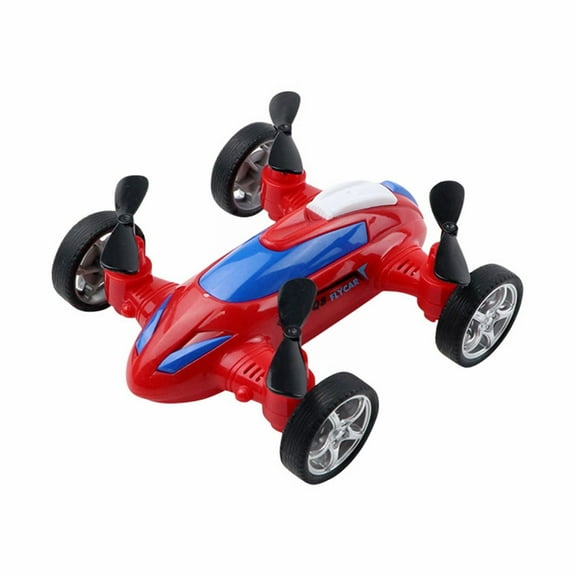 pdqouc Clearance Drones for Kids, 3in1 Battle Drone with LED Lights, 3D Flip, Circle Fly, Altitude Hold, Remote Control Car Functions, Mini Drone for Boys Girls 4-8 6-12 Christmas and Birthday Gifts
