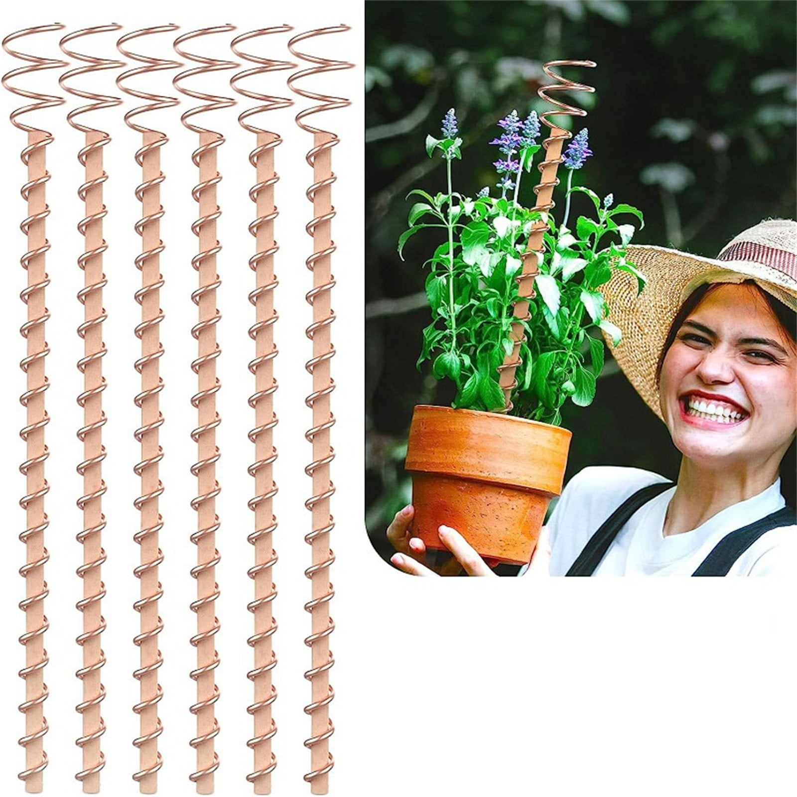 pdqouc Clearance Electroculture Plant Stakes Help Your Plants Grow