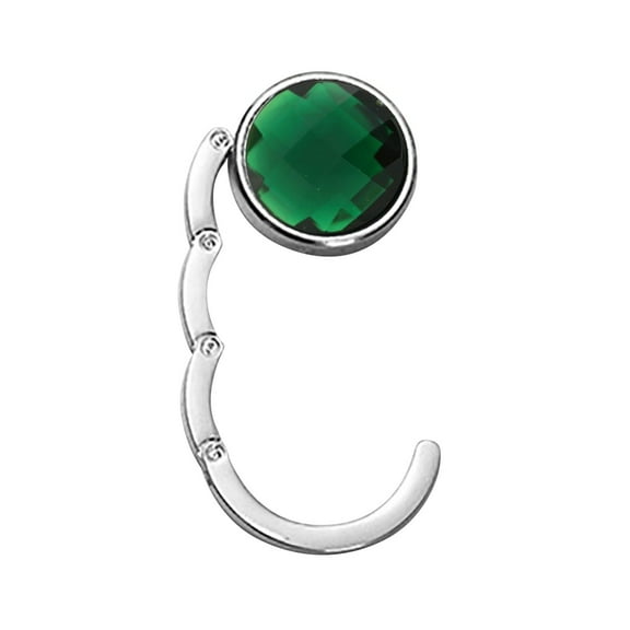 pdqouc Clearance Foldable Purse Hook Floding Handbag Hanger Rhinestone Bag Holder for Purse Desk, Bling Table Bag Holder for Women Bag Phone Stand Holder