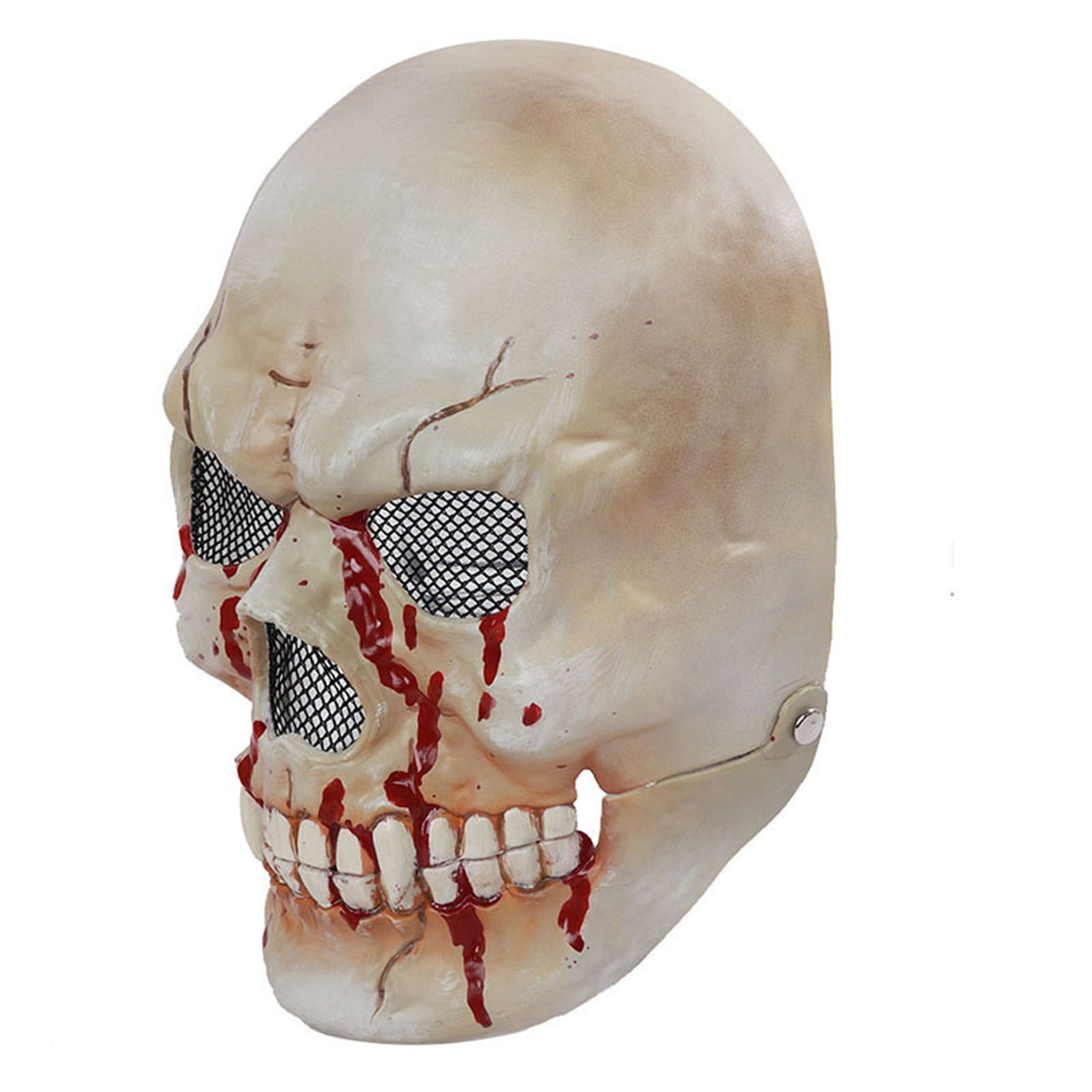 Human Skull Head Resin Halloween Haunt Stage Prop Decoration Cool Creative 77894