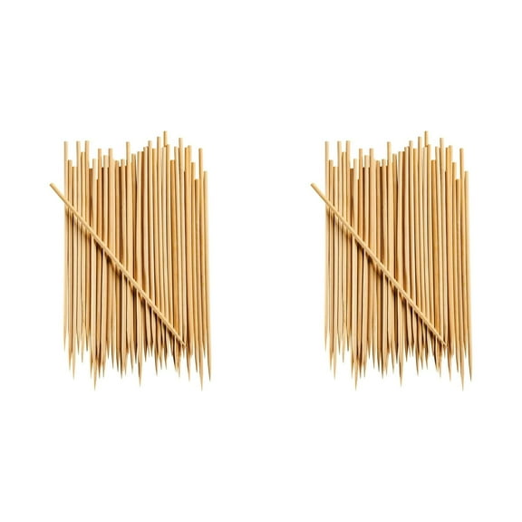 pdqouc Corn on The Cob Skewers 6” Sticks Kabob Skewers for Grilling BBQ Skewer Sticks 100 Pack Home Kitchen Supplies