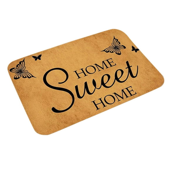 pdqouc Durable Door Mat Thick Heavy Duty Doormat For Indoor Outdoor Easy Clean Blanket Sheets Large Knit Throw Blanket Quilt Blanket Washable Blankets