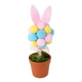 thumbnail image 1 of pdqouc Easter Bunny Potted Decor, Colorful Bunny Ear Tabletop Decor for Easter Home and Table Decorations, Spring and Holiday Centerpiece for Indoor Display, 1 of 6