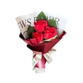 thumbnail image 1 of pdqouc Floral Scented Red Rose Flower Gift For Anniversary Birthday Wedding Valentine’s Day Mother’s Day Fashion Rose Bouquet with LED Light, 1 of 6
