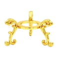 thumbnail image 1 of pdqouc Gold Crystal Ball Stand Set, Display Holder for Meditation Spheres and Natural Stones, Decorative Shelf Organizer, Unique Mother’s Day Home Gift, 1 of 8