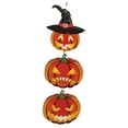 thumbnail image 1 of pdqouc Hallow-een Party Supplies Halloween Atmosphere Halloween Wooden Decorations Halloween Pumpkin Skeleton Bat Party Scene Wooden Decoration 2024 Trendy Popular Holiday Decor Props, 1 of 7