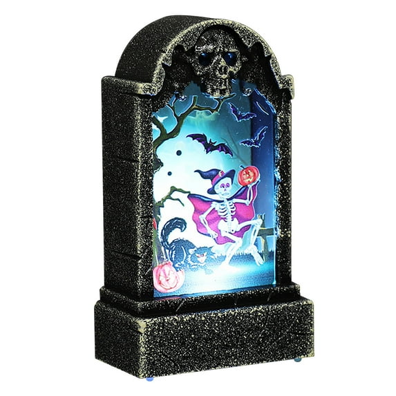 pdqouc Hallow-een Party Supplies Halloween Tombs*tone Props LED Luminous Tomb*stone Halloween Scary Fashion Cool Holiday Atmosphere Decor Props